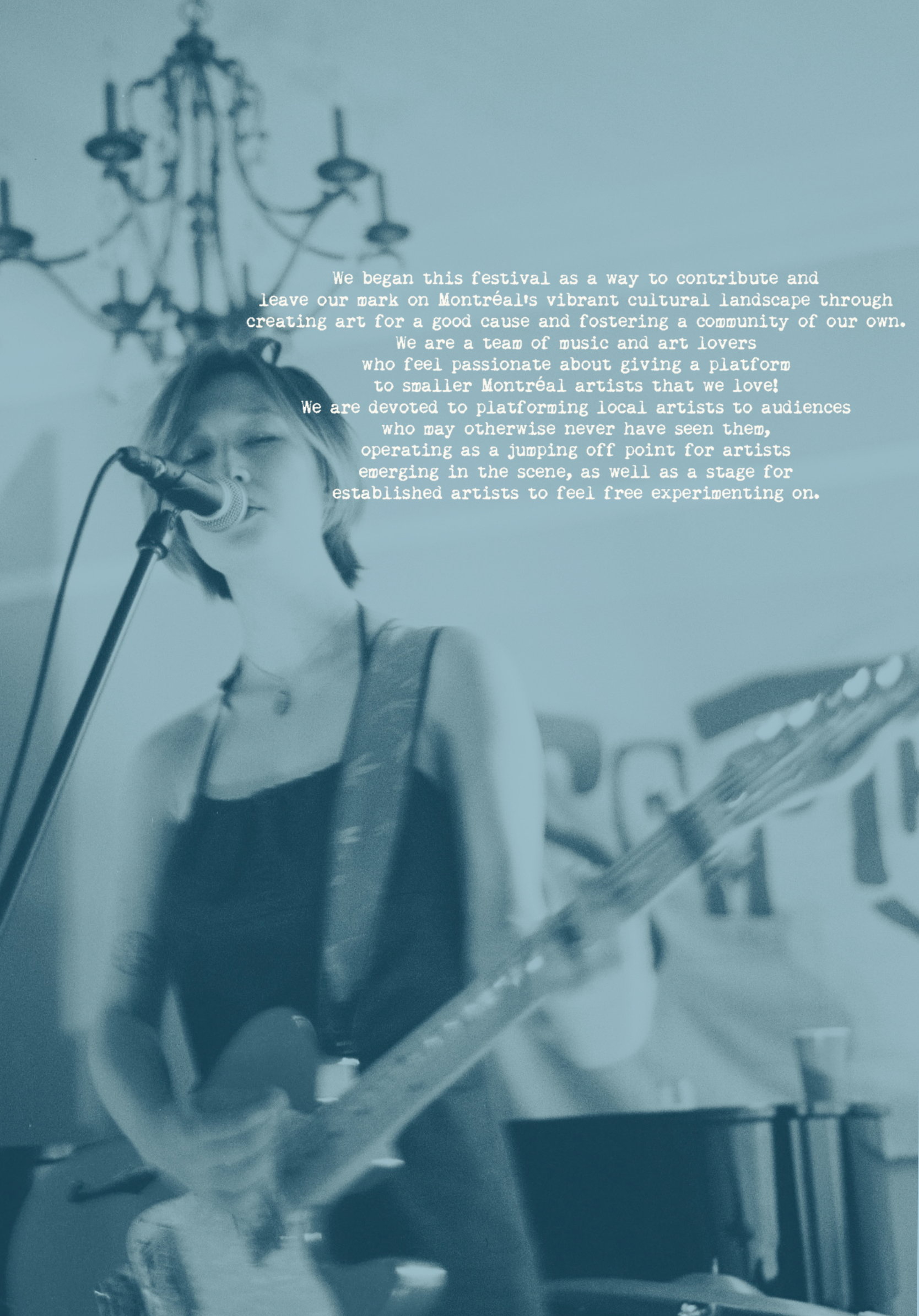blurb about why the festival was started